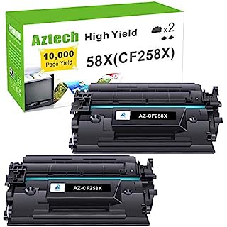compatible hp 58x cf258x toner cartridge 2 pack
