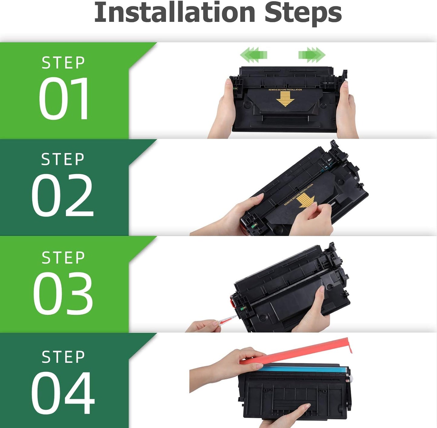 compatible hp 87a 87x cf287a toner cartridge 2 pack