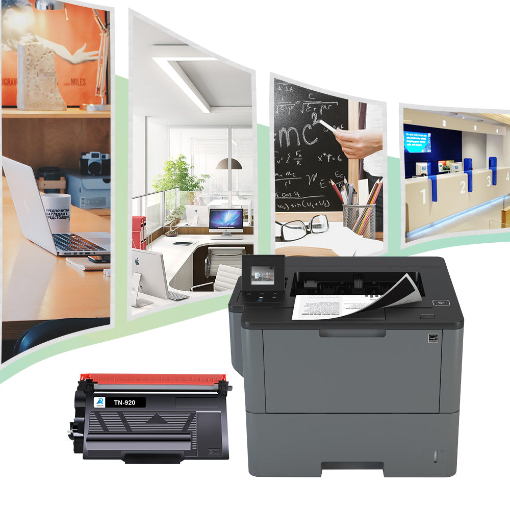Aztech TN920 Toner Cartridge Compatible for Brother TN-920 HL-L5210DN L6210DW L6217DW L6310DW L6415DW EX415DW DCP-L5510DN MFC-L5710DN L5715DW L5717DW L5915DW Printers (Black 2-Pack)