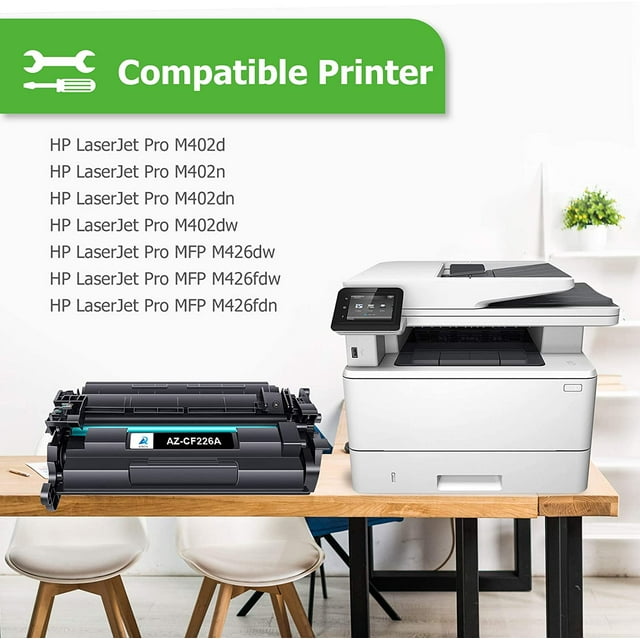 compatible hp 26a 26x toner cartridge 2 pack