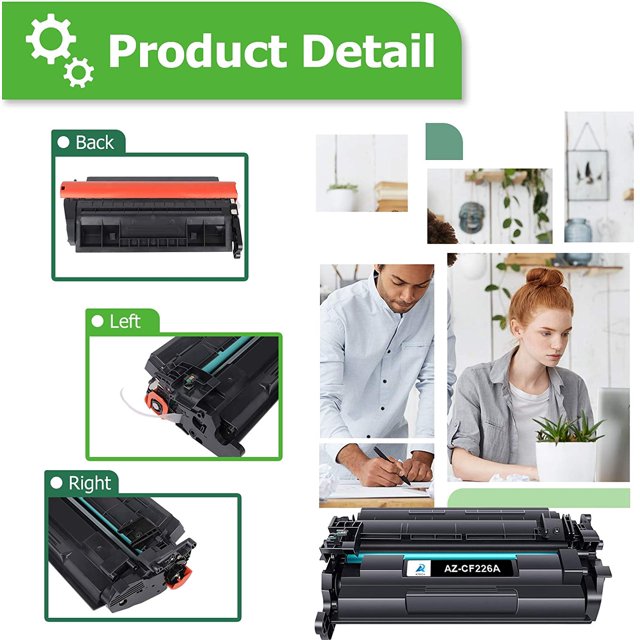 compatible hp 26a 26x toner cartridge 2 pack