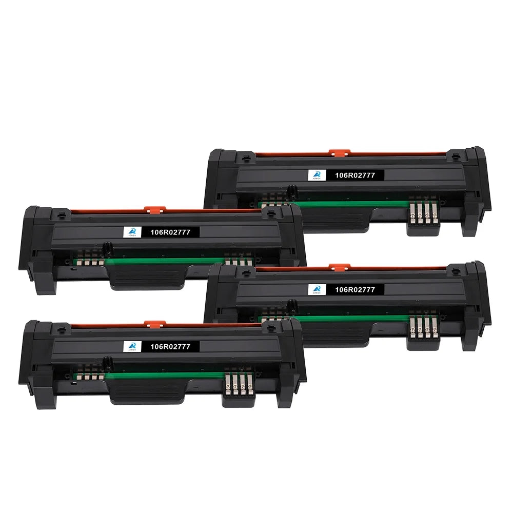 4-Pack 106R02777 Toner Cartridge Compatible for Xerox 106R02777 WorkCentre 3215 3215NI 3225 3225DNI Phaser 3260 3260DI 3260DNI 3052 Printer Ink Black