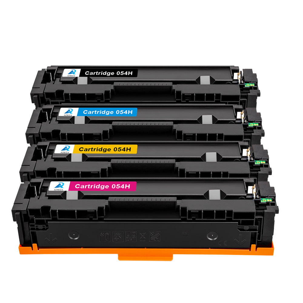 054 054H CRG054 Toner Cartridge Compatible for Canon 054 054H CRG-054 Color ImageClass MF644Cdw MF641Cw MF642Cdw LBP622CDW Printer (Black Cyan Yellow Magenta, 4-Pack)