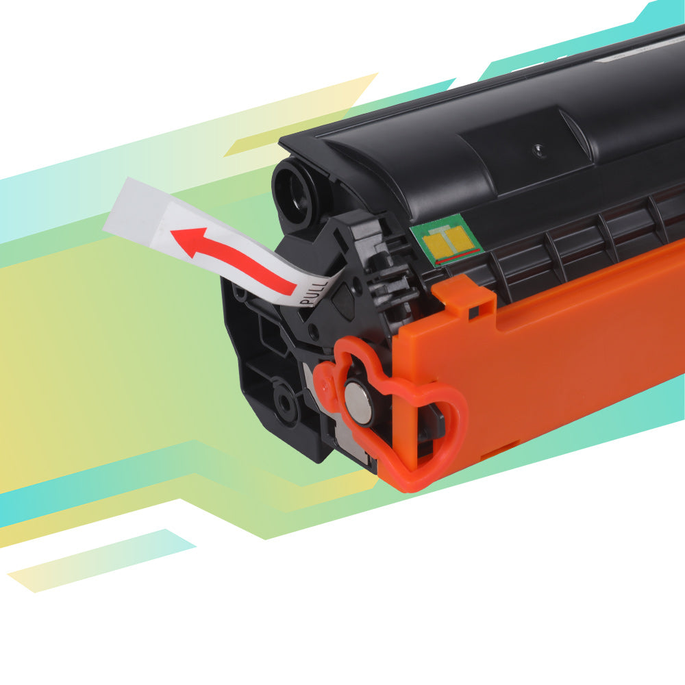 2-Pack 134X Toner Cartridge WITH CHIP Compatible for HP 134X H1340X 134A W1340A for HP LaserJet M209dw MFP M234dw M234sdn M234sdw Printer Ink(Black)
