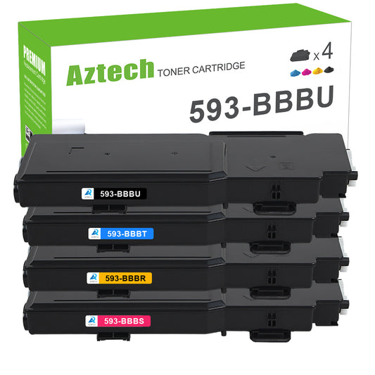 Dell 593-BBBJ High Yield Black Toner Cartridge Compatible 1 Pack