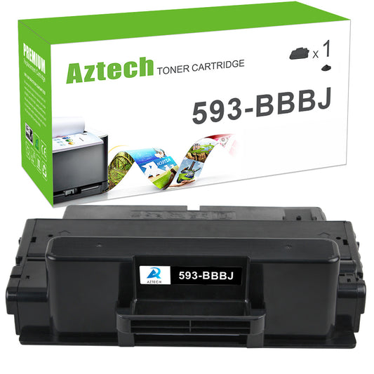 Dell 593-BBBJ High Yield Black Toner Cartridge Compatible 1 Pack