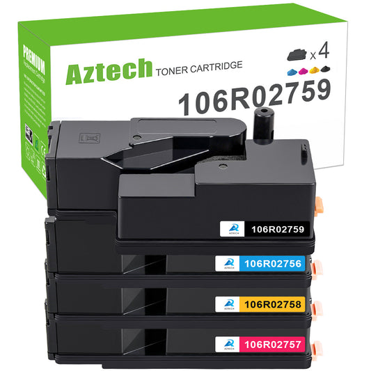 Xerox 106R02756/106R02757/106R02758/106R02759 Toner Cartridge Compatible 4 Pack