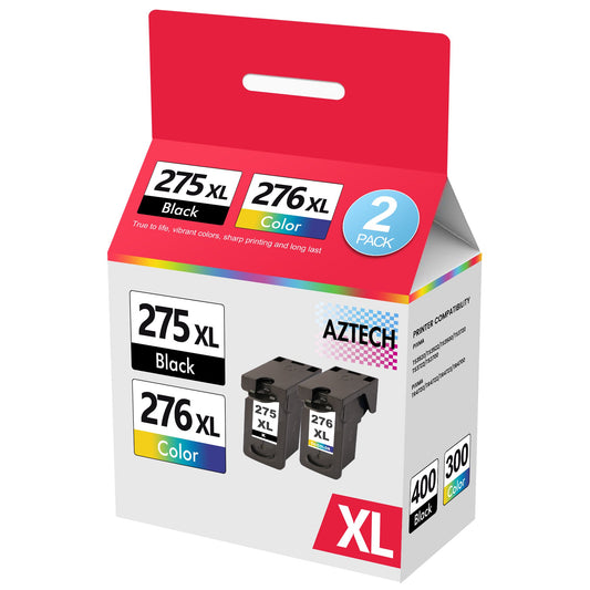 275XL 276XL Ink Cartridge Combo Pack Compatable for Canon Ink 275 276 Canon Ink Cartridge TS3722 TS3720 TR4700 TR4722 TS3522 TR4720 Printer Ink 275 276