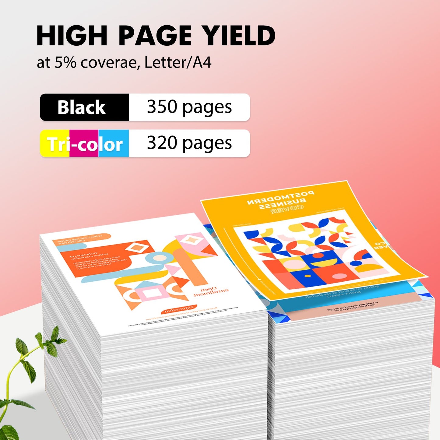 PG 245XL CL 246XL Ink Cartridges Compatible for Canon 245XL 246XL Combo Pack for Pixma MG2520 TS3120 TS202 TS302 MX492 MX490 TR4520 IP2820 (2 Pack, Black, Tri-color)