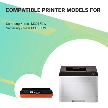 AAZTECH 8-Pack Compatible Toner Cartridge for Samsung MLT-D118L M3015DW M3065FW (Black)