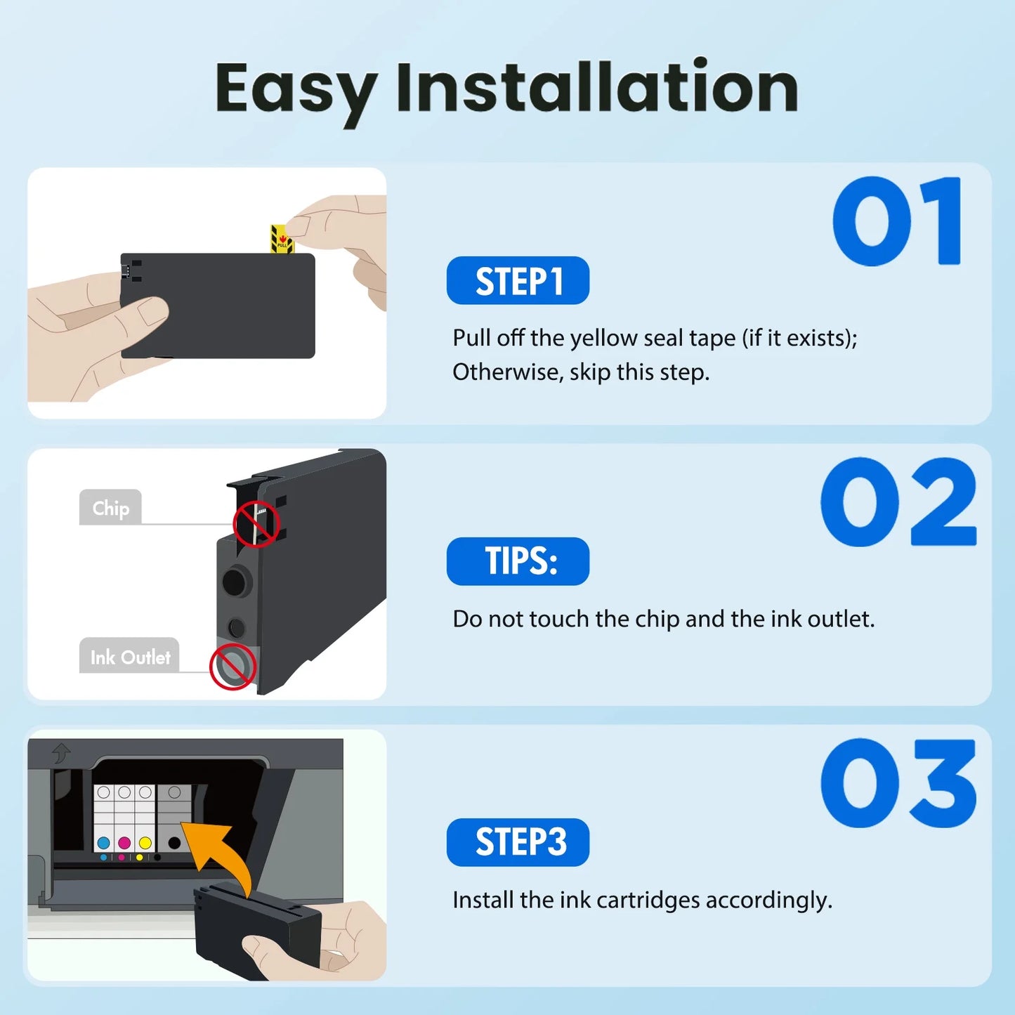 952 952XL Ink Cartridges Compatible for 952XL 952 Ink Combo Pack for OfficeJet Pro 8710 7740 8720 8210 8715 8702 7720 8730 8740 8216 8725 8700 (4 Pack, 1B, 1C, 1M, 1Y)