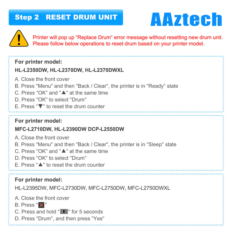 DR820 Drum Unit Kit | Compatible Drum Unit for Brother DR820 DR-820 DR 820 HL-L6200DW MFC-L5850DW MFC-L5900DW MFC-L6700DW MFC-L5800DW HLL6200DW HL-L5200DW HLL5100DN Printer (Black, 1-Pack)