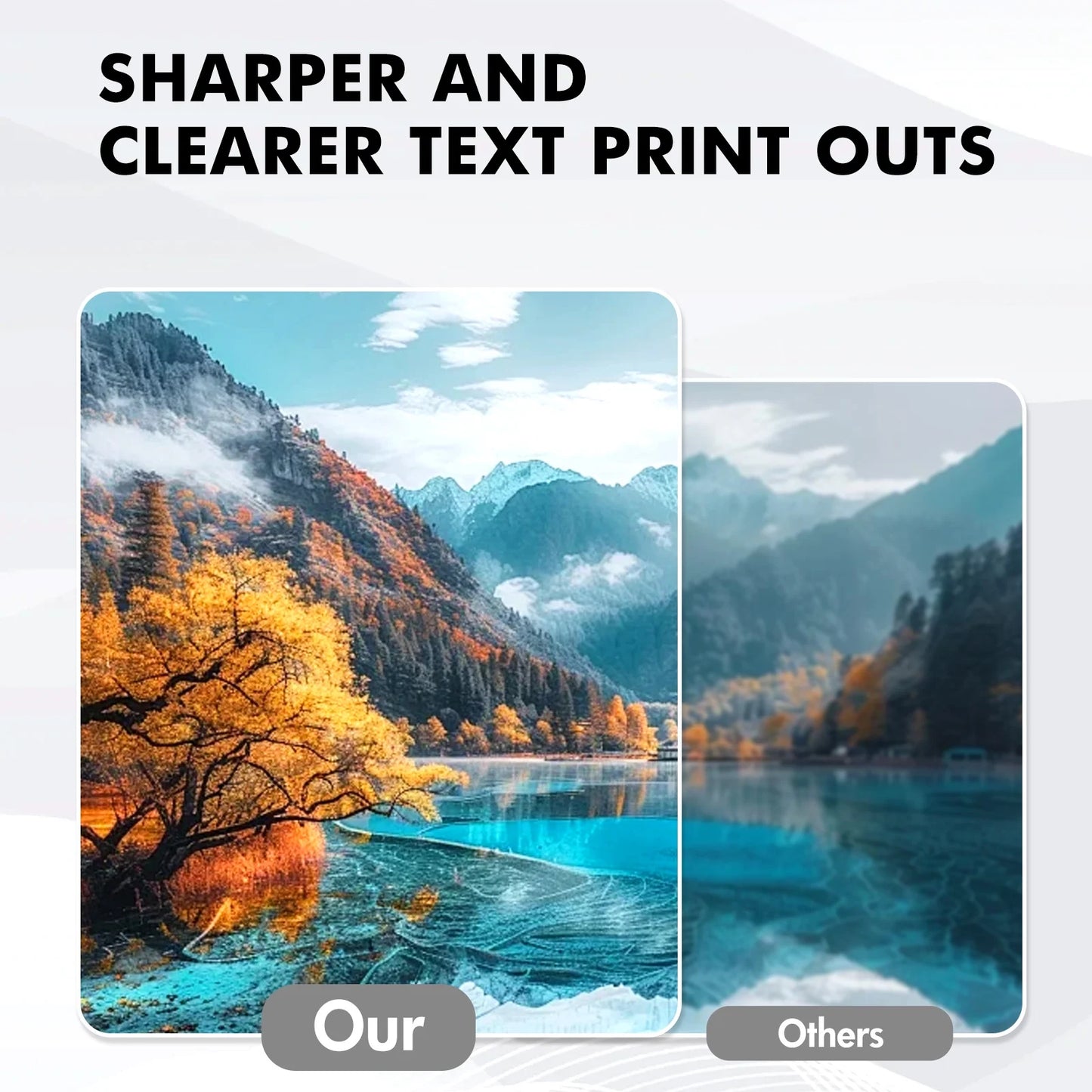 65 65XL Ink Cartridges Compatible for HP 65XL 65 Printer Ink 2 Pack for Envy 5055 5052 5058 Deskjet 3755 2655 2652 3722 2622 2624 2620 (Black,Tri-color)