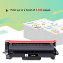 AAZTECH TN760 Toner Cartridge Compatible for Brother TN760 TN-760 TN 760 TN730 TN-730 MFC-L2750DW HL-L2390DW HL-L2350DW MFC-L2710DW HL-L2395DW Printer Ink (Black, 2-Pack)