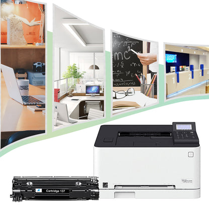 A AZTECH CRG 137 Toner Cartridge Compatible for Canon 137 CRG137 for Imageclass MF236n D570 MF249dw MF244dw MF247dw MF232w LBP151dw MF227dw MF229dw MF216n MF212w Printer (Black,2-Pack)
