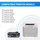 CE505A Compatible for HP 05A Toner Cartridge for HP CE505A 505A P2035 Toner Cartridge CE505X CE505XD for HP 2035N P2055DN 2055DN P2030 P2050 P2055X P2055D Printer Ink (Black 1-Pack | CE505D)