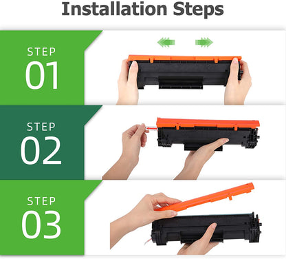 compatible hp 48a cf248a toner cartridge 2 pack