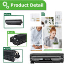 A AZTECH 83A 83X Toner Cartridge Compatible for HP 83A CF283A CF283X LaserJet Pro MFP M127fw M127fn M225dn M225dw LaserJet Pro M201dw M201n Printer (Black, 2-Pack)