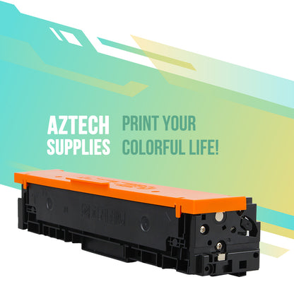 AAZTECH 4-Pack Compatible Toner Cartridge for Canon 046H 046 imageCLASS MF731Cdw MF733Cdw MF735Cdw LBP654Cd Printer with Chip High Yield(Black,Cyan,Magenta,Yellow)