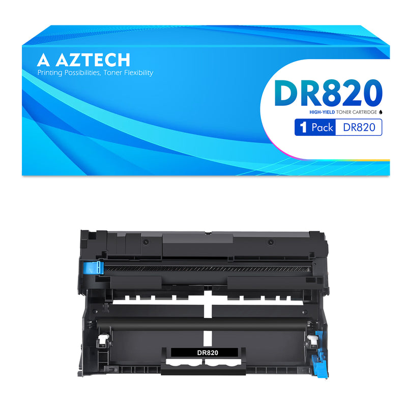 DR820 Drum Unit Kit | Compatible Drum Unit for Brother DR820 DR-820 DR 820 HL-L6200DW MFC-L5850DW MFC-L5900DW MFC-L6700DW MFC-L5800DW HLL6200DW HL-L5200DW HLL5100DN Printer (Black, 1-Pack)
