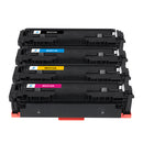 A Aztech 4-Pack Compatible for HP W2310A 215A Toner Cartridge use with HP Color LaserJet Pro MFP M155 M182 M183NW Printer (without Chip,Black,Cyan,Magenta,Yellow)