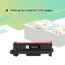TN830XL TN830 High Yield Toner Cartridge Compatible for Brother TN830XL TN830 TN-830 HL-L2460DW HL-L2405W DCP-L2640DW MFC-L2820DW HL-L2400D L2405W L2480DW Printer Ink Black 1-Pack