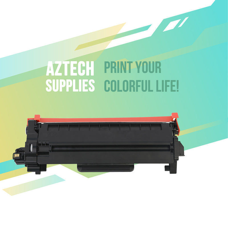TN830 TN830XL 2-Pack Toner Cartridge Compatible for Brother TN830 TN-830 TN830XL HL-L2460DW HL-L2405W DCP-L2640DW MFC-L2820DW HL-L2400D L2405W L2480DW MFC-L2820DWXL Printer Ink Black