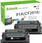 Aztech Compatible Toner Cartridge Replacement for HP 81A CF281A for HP Enterprise MFP M604 M604n M604dn M605 M605n M605dn MFP M606 M606n M606dn M630 M630h M630dn M630f M630z Printer (Black, 2-Packs)