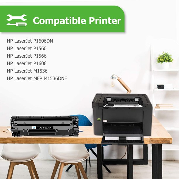 compatible hp 78a ce278a toner cartridge 2 pack