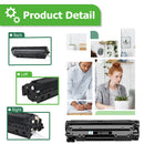 HP 85A CF285A Standard Yield Black Compatible Toner Cartridges 4 Pack