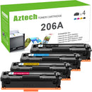 HP 206A Toner W2110A W2111A W2112A W2113A Standard Yield 4-Pack