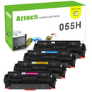 Canon CRG055H High Yield Toner Cartridges Replacement 4-Pack Combo