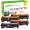 Brother TN730 Black Toner Cartridge Replacement 4 Pack
